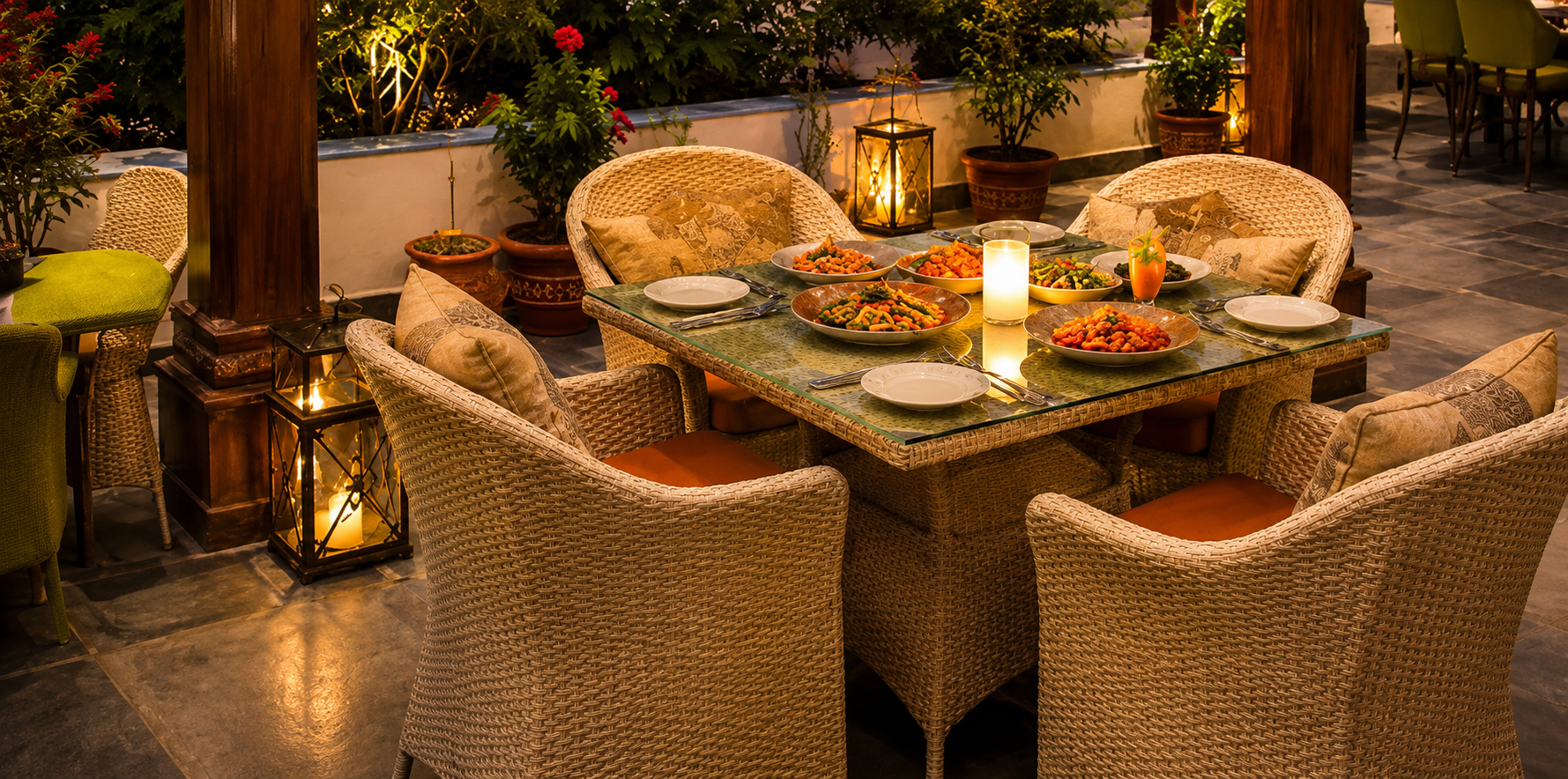 Jhankar Haveli Courtyard